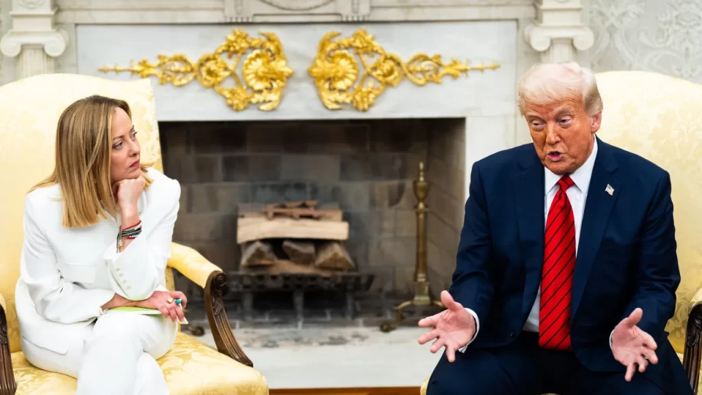 Trump diz estar ‘chocado’ com Meloni e critica Itália por não apoiar guerra trump-diz-estar-‘chocado’-com-meloni-e-critica-italia-por-nao-apoiar-guerra