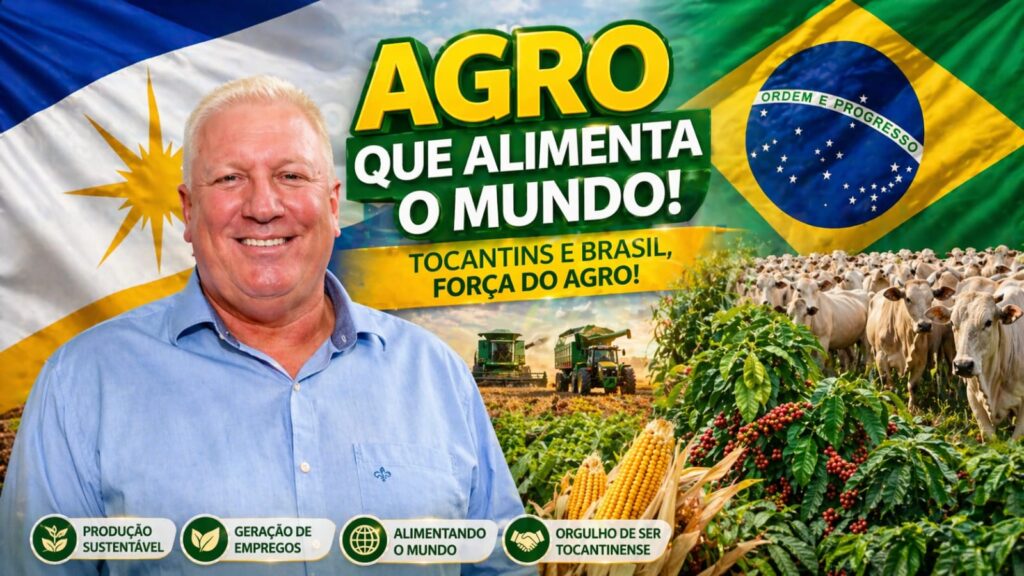 DARI FRONZA entra no jogo político com a bandeira do agro no Legislativo do Tocantins
