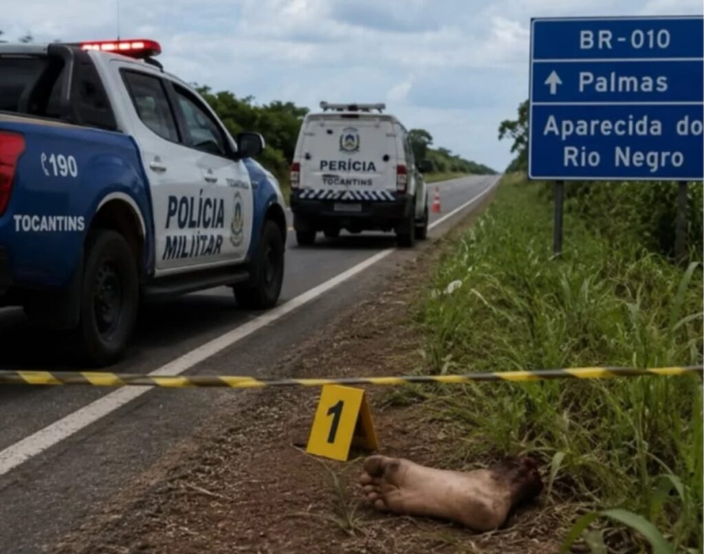 Tocantins- Um pé humano foi encontrado às margens às margens da BR-010 tocantins-um-pe-humano-foi-encontrado-as-margens-as-margens-da-br-010