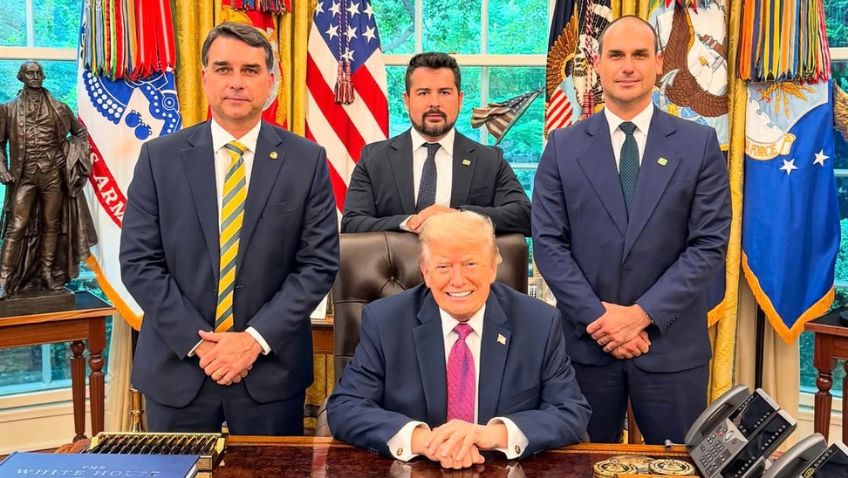 Eduardo comemora encontro de Flávio com Trump: ‘Aconteceu e foi muito bom’ eduardo-comemora-encontro-de-flavio-com-trump:-‘aconteceu-e-foi-muito-bom’
