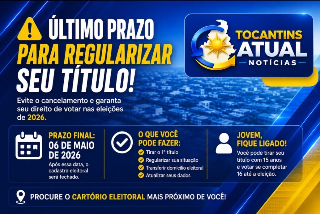 Não deixe para a última hora!