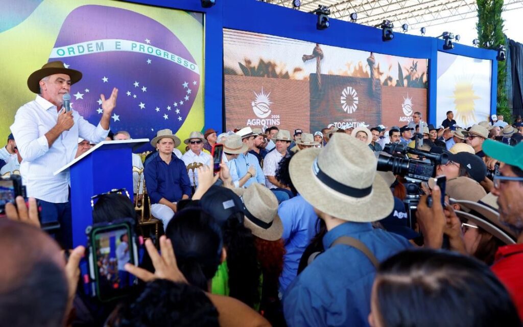Agro forte, Aleto presente: Amélio destaca protagonismo do Tocantins na abertura da Agrotins 2026