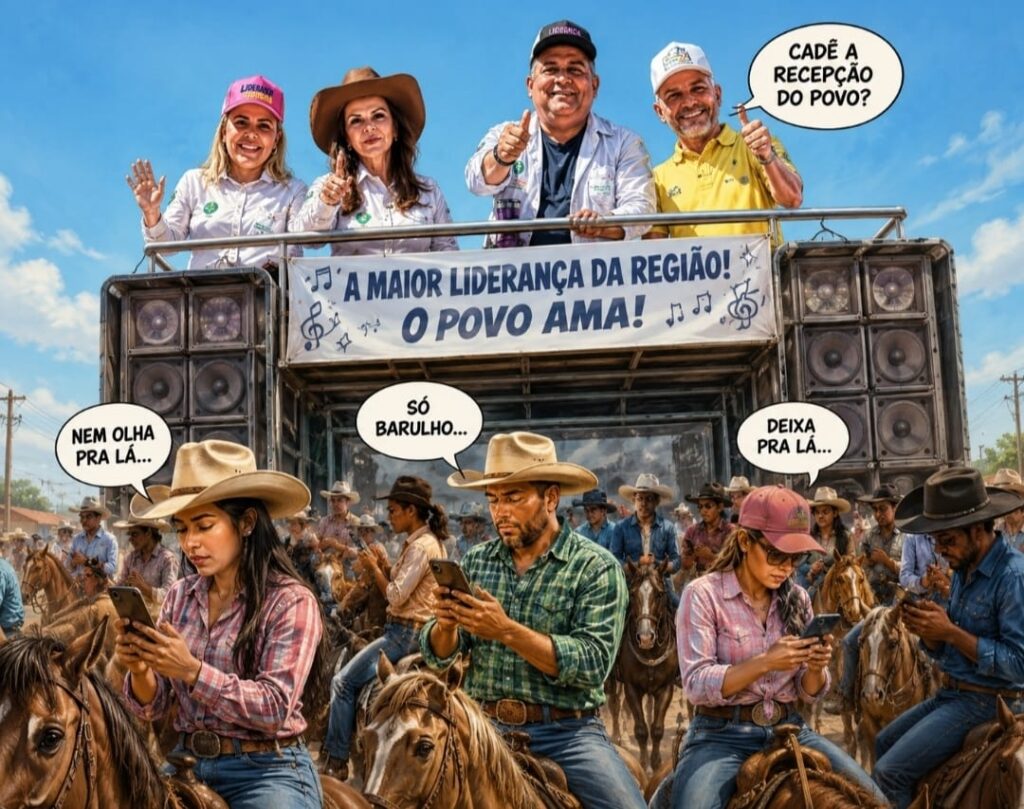 A cavalgada da conveniência: quando a crítica vira palanque ambulante
