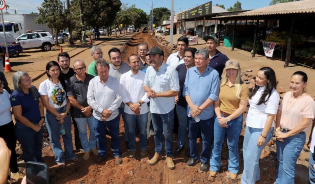 Wanderlei Barbosa vistoria obras e anuncia investimentos em Miracema e Miranorte