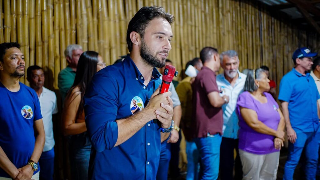 Raul Cayres amplia base política e recebe apoio de prefeito e vereadores em Santa Maria do Tocantins