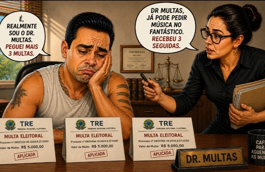Dr. Multas agora pode pedir música no Fantástico: terceira decisão seguida aumenta pressão sobre estratégia eleitoral