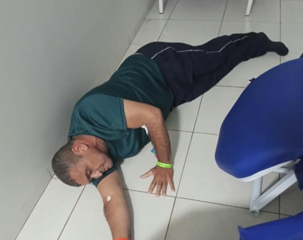 Saúde no chão: Hospital Dom Orione sem repasses e paciente sem leito